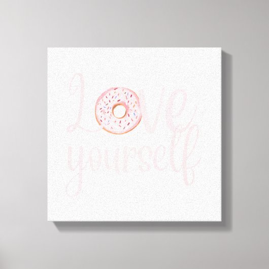 Love Yourself  Canvas Afdruk (Voorkant)