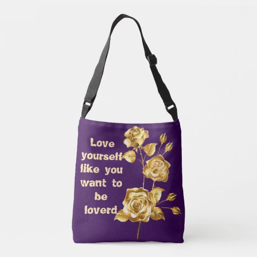 love yourself crossbody tas (Achterkant)