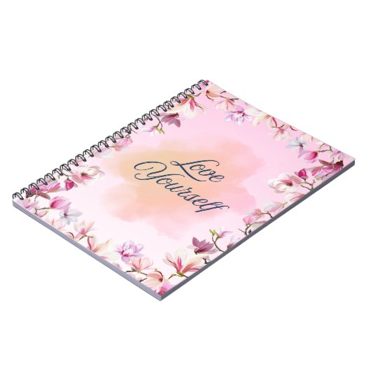 Love Yourself Elegant Notebook Notitieboek (Linkerzijde)