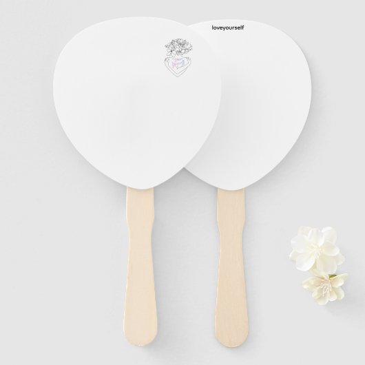 Love Yourself – Fall Vibes T-Shirt | Positive Ener Handwaaier (Voorkant en achterkant)