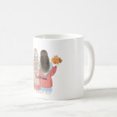 Love Yourself – Fall Vibes T-Shirt | Positive Ener Koffiemok (Voorkant rechts)