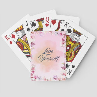 Love Yourself Playing Cards Pokerkaarten
