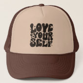 Love Yourself Trucker Hat Trucker Pet (Voorkant)