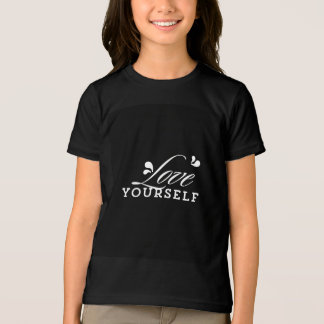 Love Yourself Typografie T-shirt