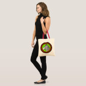 ☞♥Love Zebra Chic en Fabulous Budget Tote Bag♥☜ Bag (Voorkant (model))