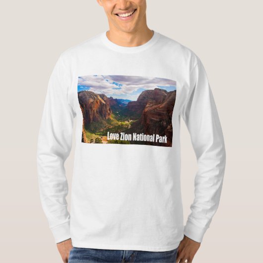 Love Zion National Park T-shirt (Voorkant)