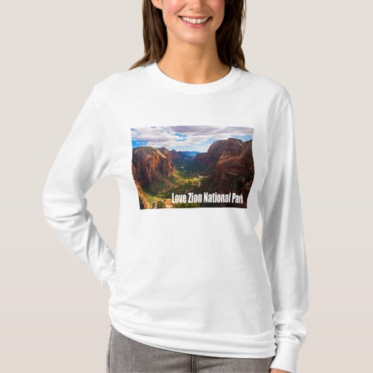 Love Zion National Park T-shirt (Voorkant)
