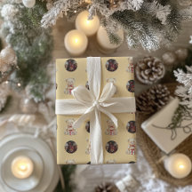 Loveable Christmas Teddy Bear Custom Photo