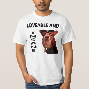 Loveable en Krankzinnig T-shirt