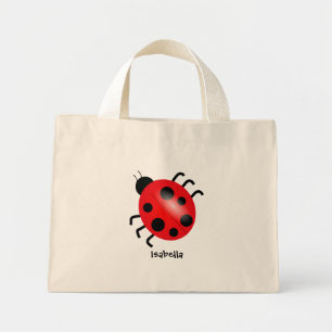 Loveable lieveheersbeestje mini tote bag