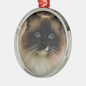 Loveable Ragdoll Cat Ornament (Links)
