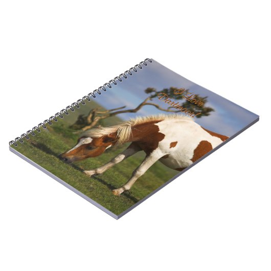 Loveable Wild Pony op Dartmoor Notitieboek (Linkerzijde)