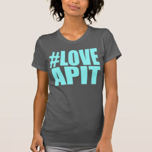 #LOVEAPIT Woman Yellow Racer - ANDERE KLEUREN BESC T-shirt