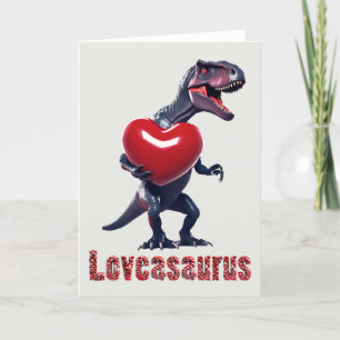 Loveasaurus Valentijnsdag Kaart
