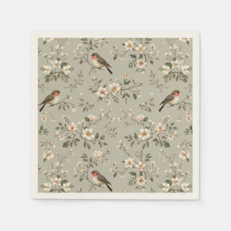 LoveBird Bloemencocktail Servet