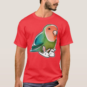 Lovebird Bunny Slippers T-shirt