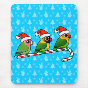 Lovebird Candy Cane Muismat