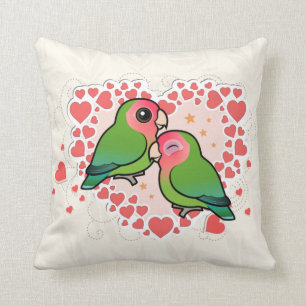 Lovebird Love Heart Kussen