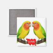 Lovebird Love Magnet (Voorkant / Achterkant)