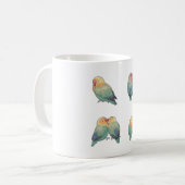 Lovebird Magic Koffiemok (Voorkant links)