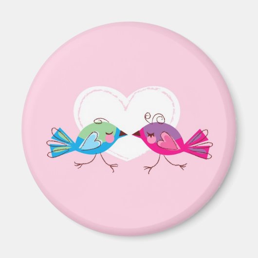 Lovebird Magnet (Voorkant)