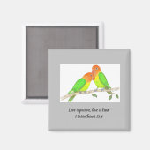 Lovebird Magnet (Voorkant / Achterkant)