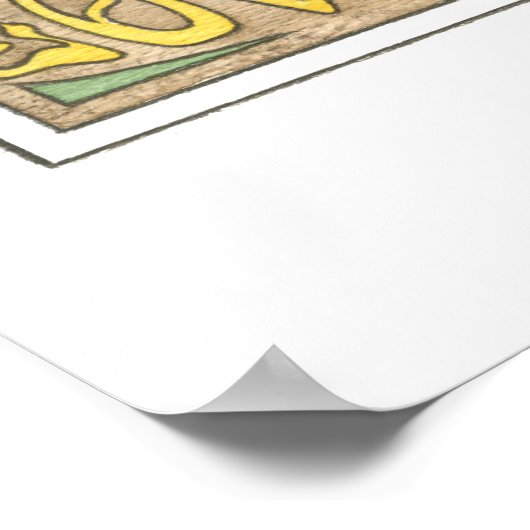 Lovebird Nouveau Poster (Hoek)