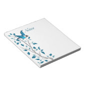 Lovebird-opmerkingen Notitieblok (Schuin)