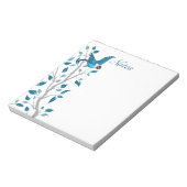 Lovebird-opmerkingen Notitieblok (Linkerzijde)