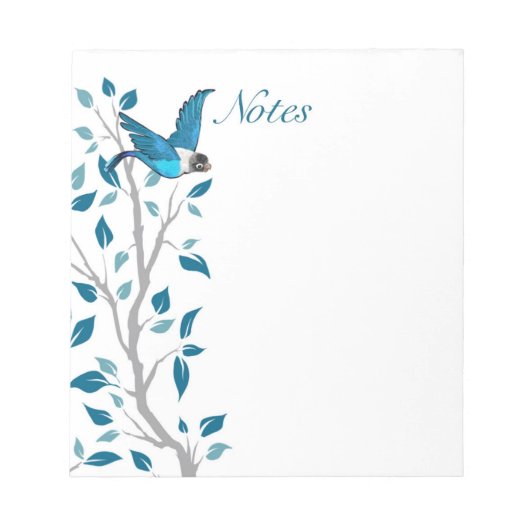 Lovebird-opmerkingen Notitieblok (Voorkant)