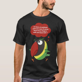 Lovebird papegaai Kijk uit voor je vinger! T-Shirt