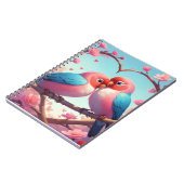 Lovebird-Valentijn Notitieboek (Linkerzijde)