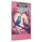 Lovebird Vriendschap Klembord (Rechts)