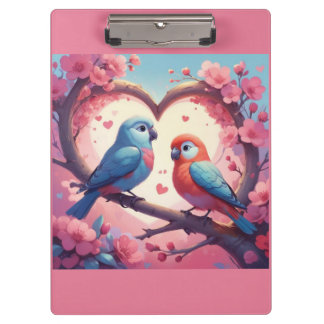 Lovebird Vriendschap Klembord