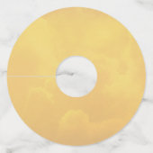 Lovebirds 50th Golden Jubileum Wijnglaslabel (Achterkant)