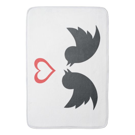 LOVEBIRDS BADMAT (Voorkant Verticaal)