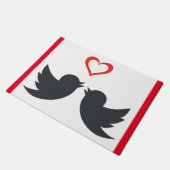 LOVEBIRDS DEURMAT (Schuin)