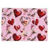 LoveBirds Groot Cadeauzakje (Achterkant)