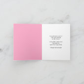 Lovebirds Happy Anniversary  Kaart (Binnen)