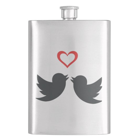 LOVEBIRDS HEUPFLES (Voorkant)