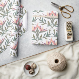 Lovebirds in het Paradijs Wrapping Paper Cadeaupapier