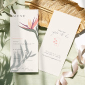 Lovebirds in Paradise Flat Menu