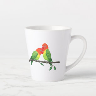 Lovebirds Inspirerend Latte Mok
