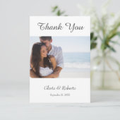 Lovebirds Mexicaanse bruiloft bedankje Bedankkaart (Staand voorkant)