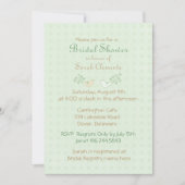 Lovebirds Mint Wedding Vrijgezellenfeest Kaart (Voorkant)