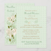 Lovebirds Mint Wedding Vrijgezellenfeest Kaart (Voorkant / Achterkant)