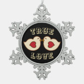 Lovebirds Ornament  (Voorkant)