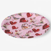 LoveBirds Papieren Bordje (Gekanteld)