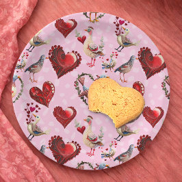 LoveBirds Papieren Bordje