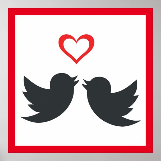 LOVEBIRDS POSTER (Voorkant)